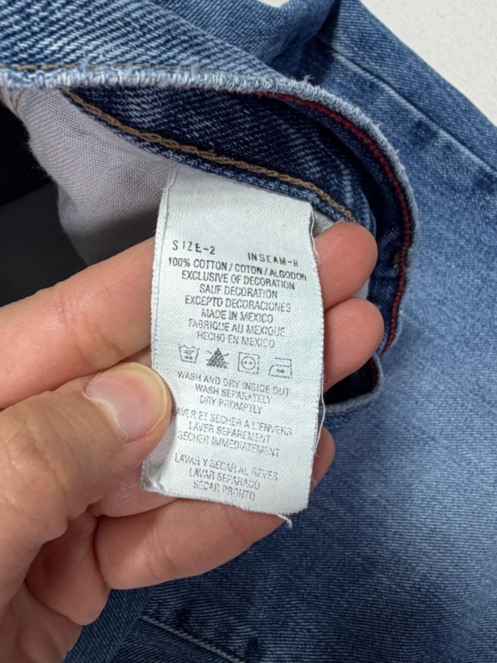 Tommy Hilfiger Boyfriend Jeans Sz 2 High Rise Straight Leg Normcore Casual - Picture 6 of 7